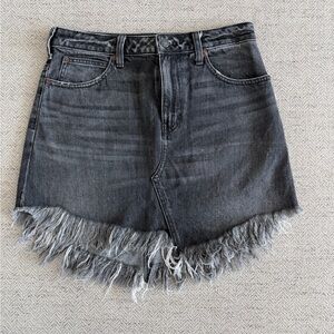 Free people Frayed Hem Denim Shorts